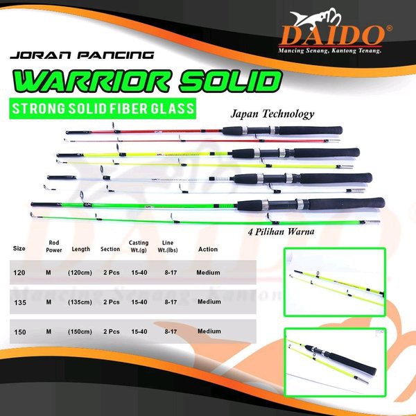 joran daido warrior solid 120 joran fiber