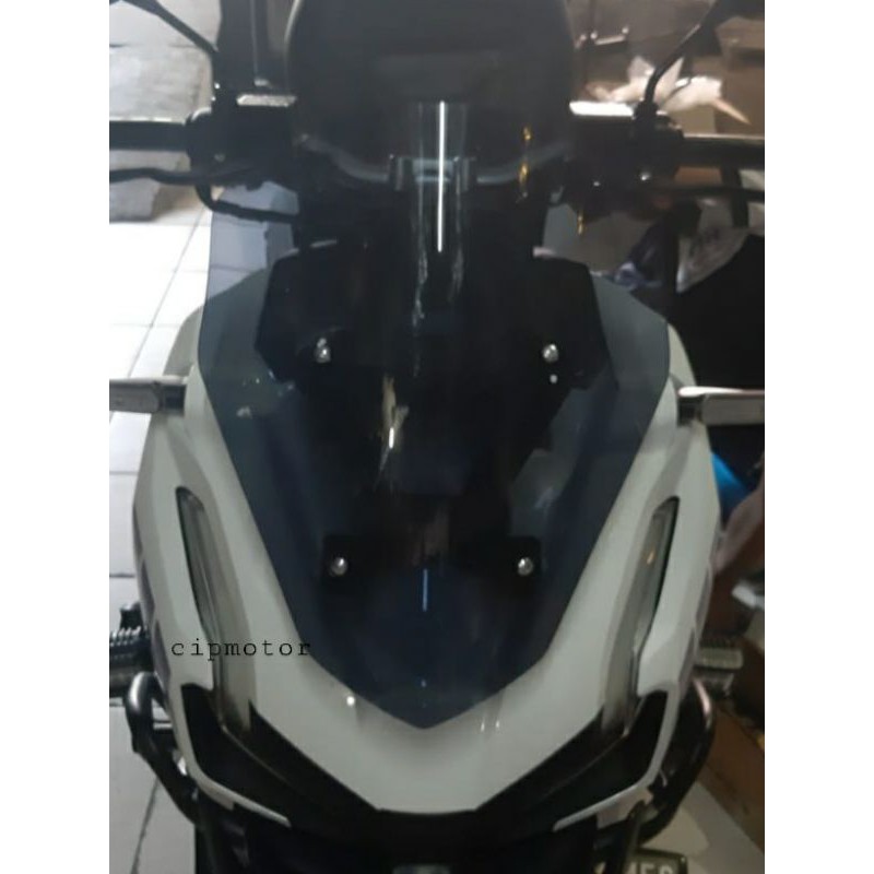 Visor / Windshield honda ADV 150 model carbu Pendek