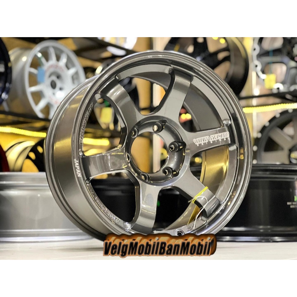 Jual Velg Te37 Racing Ring 18 Volk Rays Velg Mobil R18x9 Pcd 6x139,7 ...