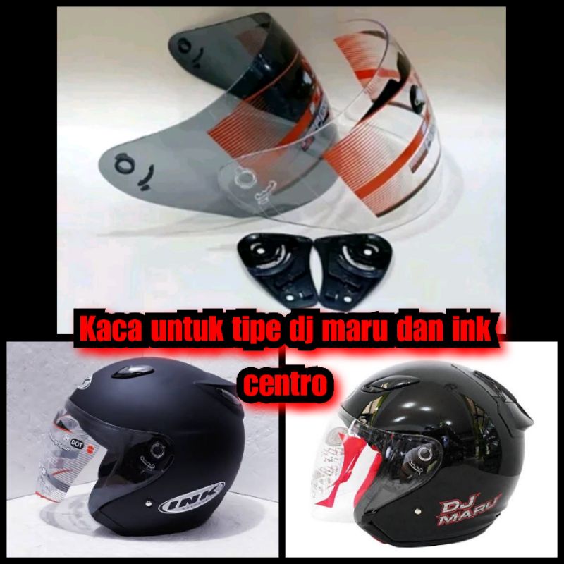 Kaca visor hlem kyt DJ maru KYT galaxy  ink sentro jet G2  centrino G2 galaxio