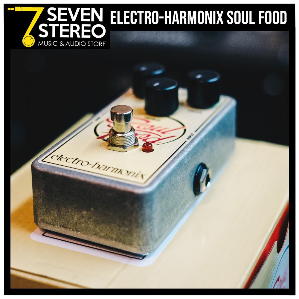 Electro Harmonix Soulfood Distortion Overdrive Effect Pedal