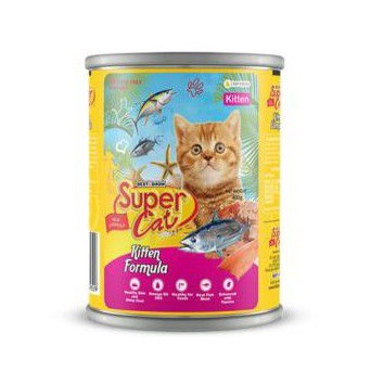 Makanan Kucing Basah / Cat Food SUPERCAT all varian 400 Gram