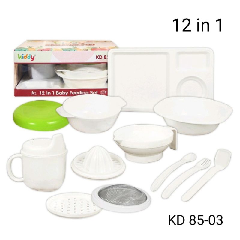 Food Maker KIDDY Multifungsi 12in1 | 11in1 | 7in1 BPA Free | Alat Penghalus Makanan Bayi | Alat MPASI Bayi