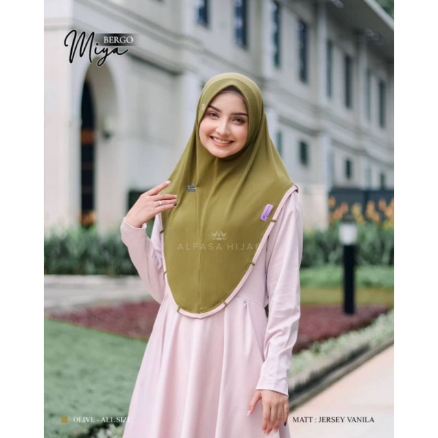 SALE BERGO MIYA BY ALFASA HIJAB