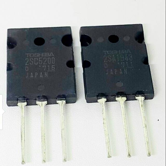 Transistor 2SA1943 & 2SC5200 TOSHIBA Original Japan