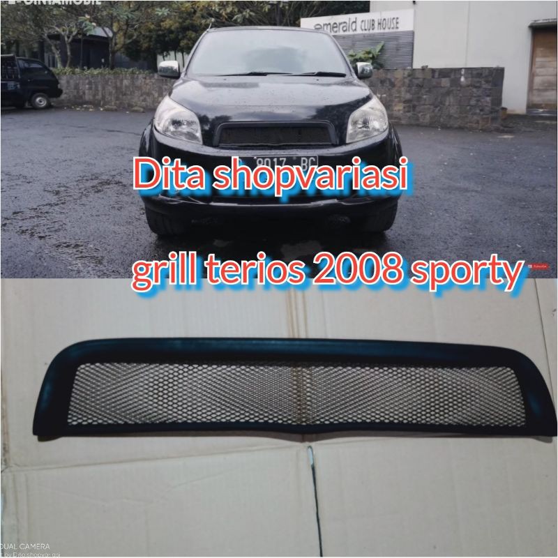 grill terios 2008 sporty