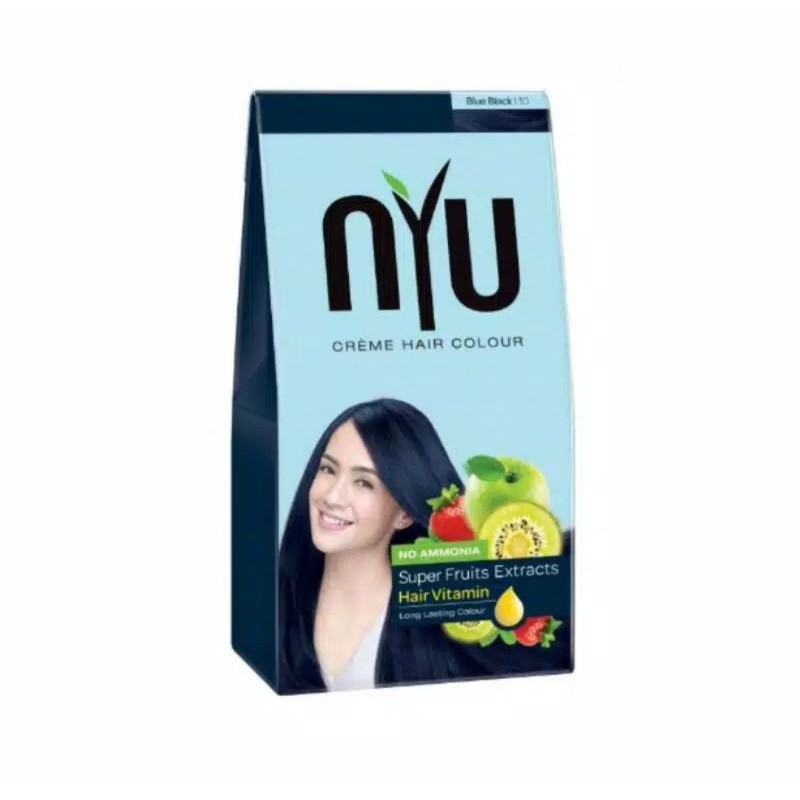 NYU SEMIR RAMBUT BLUE BLACK