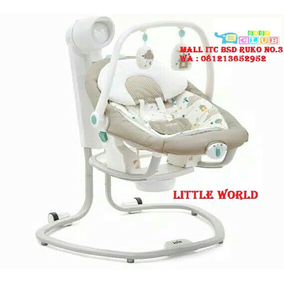 Bouncer Joie Serina 2in1 Baby Swing Elektrik Otomatis