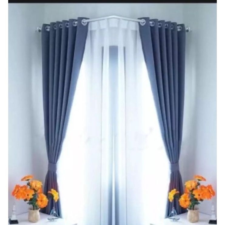 gorden polos panjang gorden jendela minimalis tinggi gorden inpor tebal gorden terbaru gorden terlar