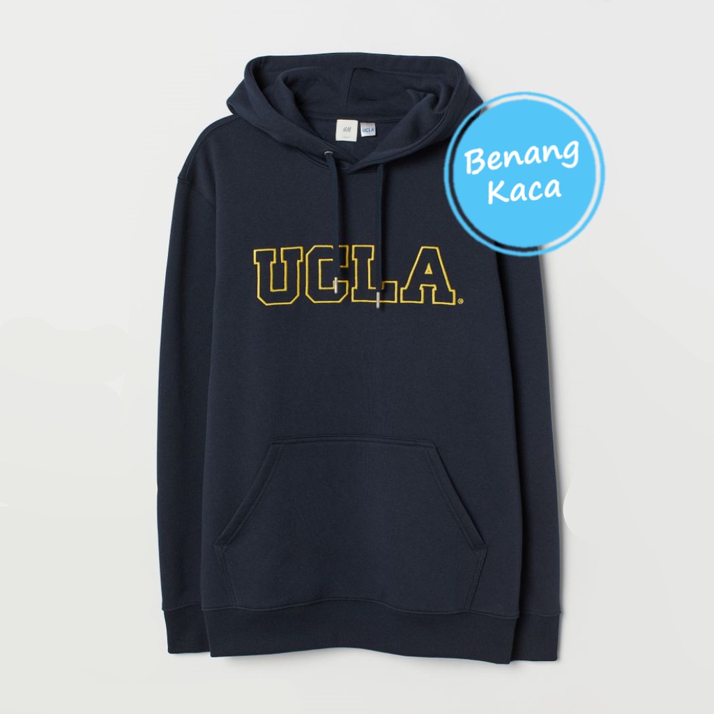 Hoodie h&m UCLA jaket pria hnm hoodie hm jaket h&m Benang Kaca