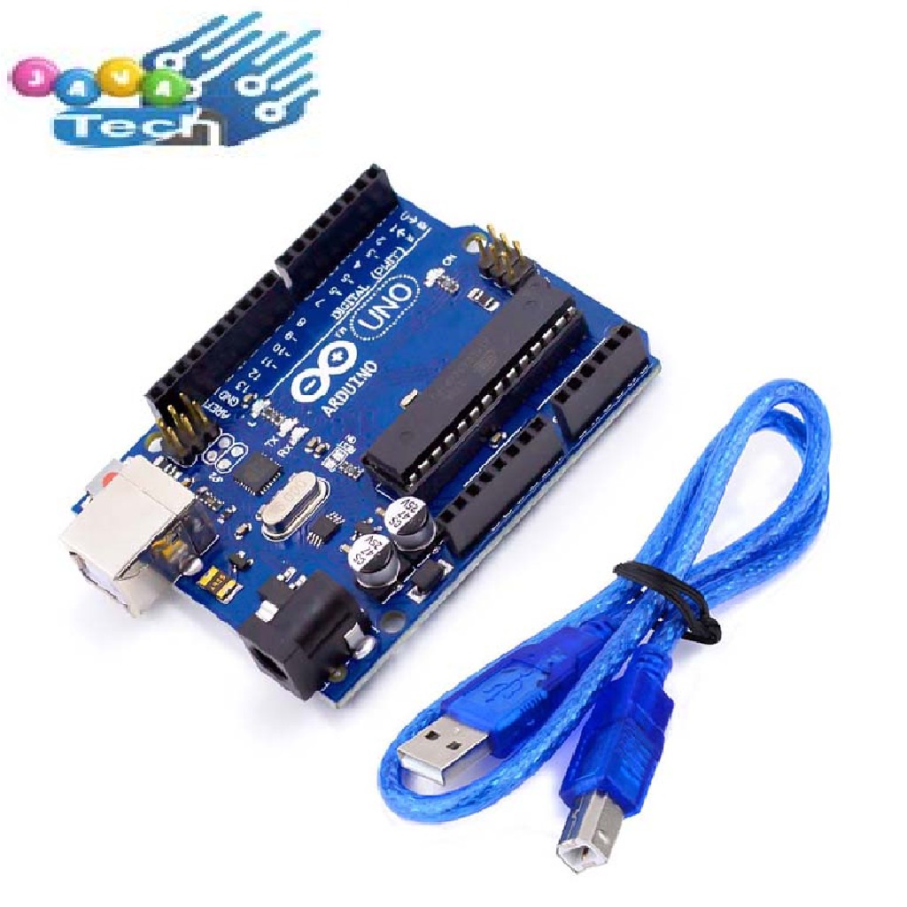 Arduino Uno R3 Clone Versi Resmi + USB Cable