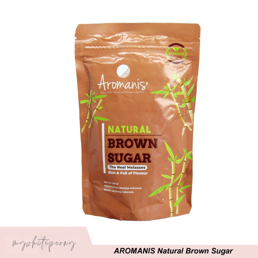 

BrownSugarNatural/GulaCoklatRomanis250Gram