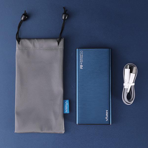 PROMO POWERBANK VIVAN VPB-F10S 10000mAh QUICK CHARGE 18W  VIVO OPPO XIAOMI SAMSUNG IPHONE ORIGINAL