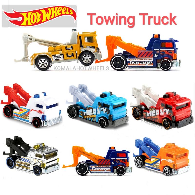 Hot Wheels Truck Derek Towing Car Original Mattel Diecast