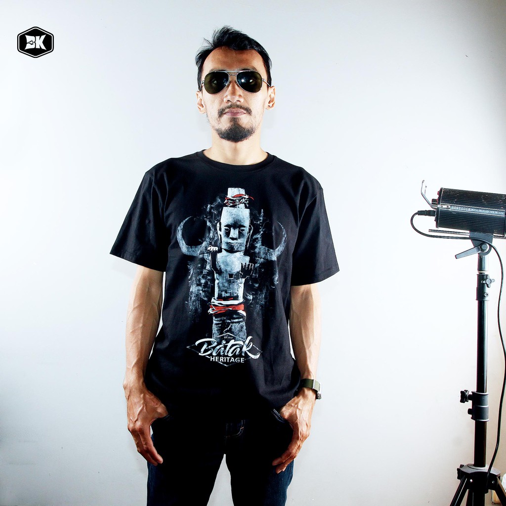 BK ETHNIC | Kaos T-Shirt Etnis Suku Batak |Kaos Basic | BATAK HERITAGE