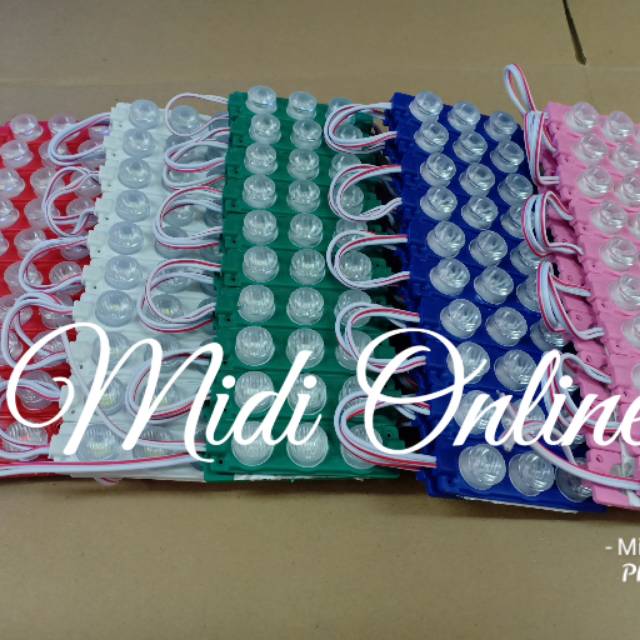 Lampu Led Kolong 24Volt - Lampu Kolong Led 3 Mata Besar - Lampu Samsung 3Mata Besar Truck Bus 24V