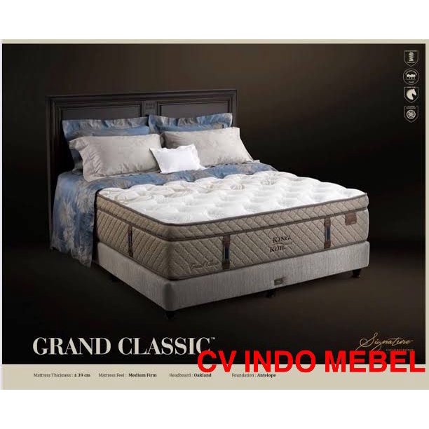 Spring Bed King Koil Grand Classic Matras kingkoil import mattrass kasur springbed KINGKOIL Pocket s