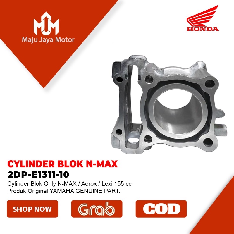 Cylinder Blok Seher Nmax New R15 Vva V3 Vixion Aerox 155 2DP Original Yamaha