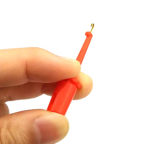 [DEV-9046] 57MM HOOK CLIP TEST KLIP PENJEPIT CONNECTOR JEPITAN KECIL PENGAIT IC MERAH