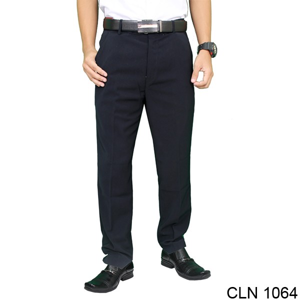 Celana Formal Pria Celana Kerja Katun Navy – CLN 1064