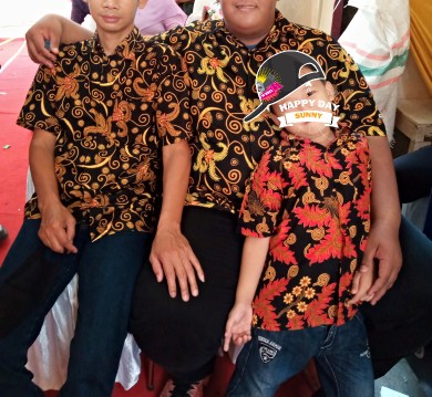 Nabila Batik Jumbo M / 10xl Kemeja Lengan Pendek Motif Bunga Salju Murah Batik Jumbo