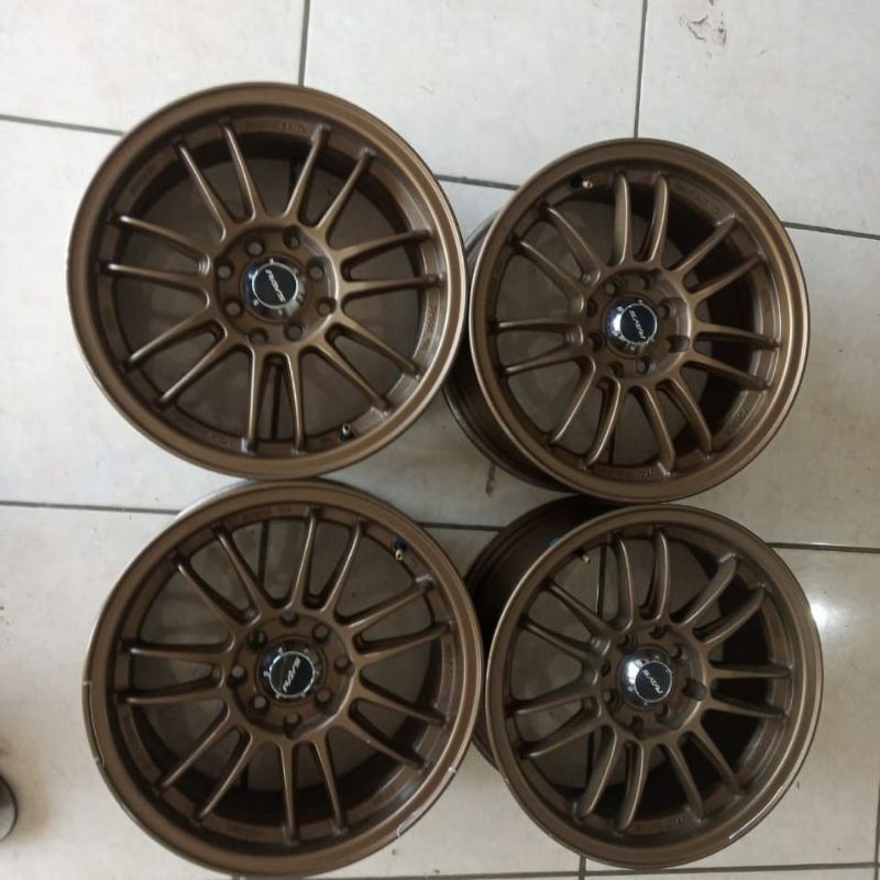 velg re30 ring 15 pcd 4x100 4x114 buat brio jazz agya ayla dll