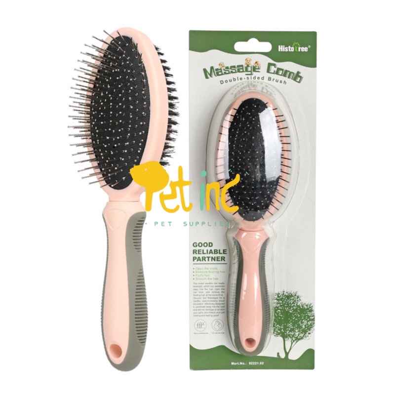 HISTOPET Double Sided Pin Brush