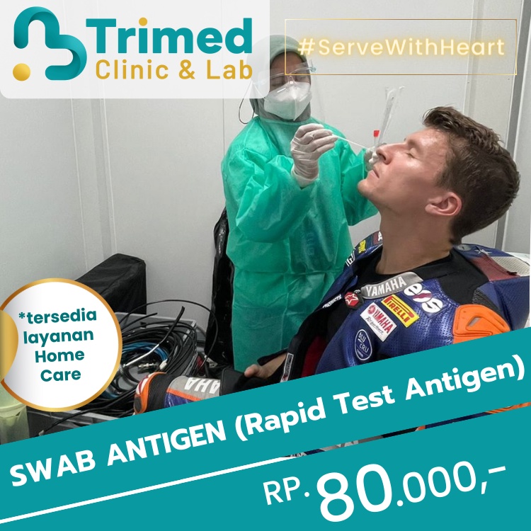 Jual Pemeriksaan SWAB Antigen Trimed Clinic & Lab Shopee Indonesia