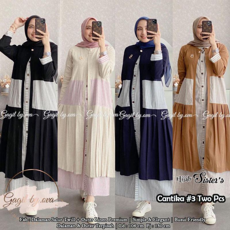 ZS CANTIKA GAMIS MAXY BY GAGIL FASHION