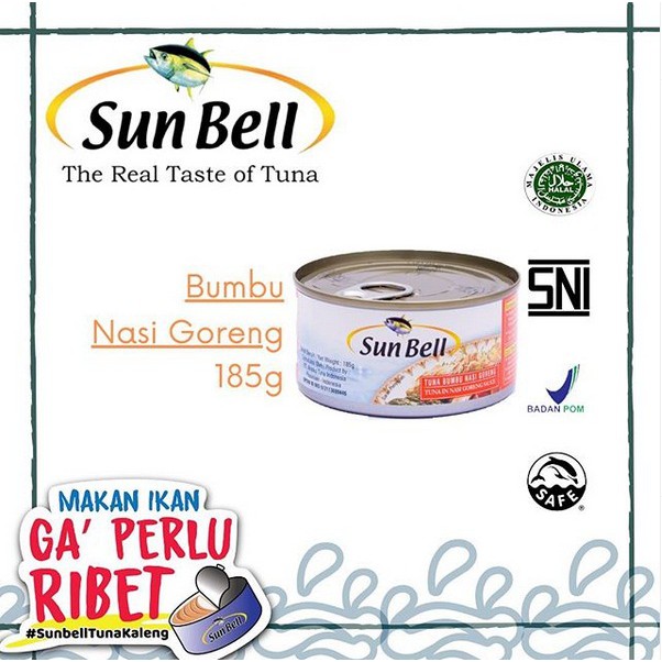 

SUNBELL Tuna Bumbu Nasi Goreng 185gr