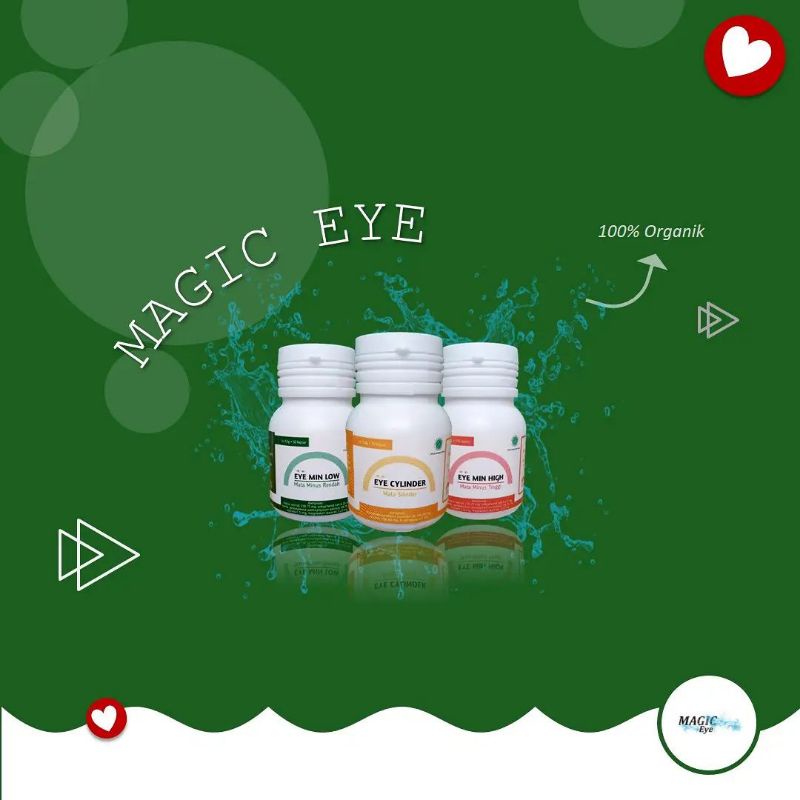 SUPLEMEN MATA MINUS & SILINDER ORI (MAGIC EYE)