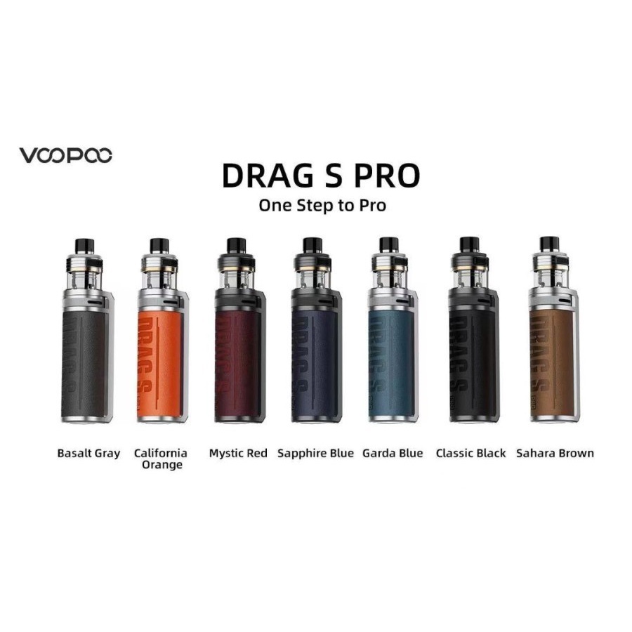 VOOPOO DRAG S PRO 80W 3000MAH PODS KIT AUTHENTIC