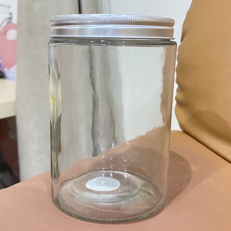 toples jar kaca 700ml tutup aluminium