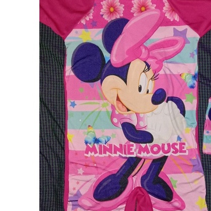 Mickey Miki Minnie Mouse Baju Renang Anak Perempuan Cewe Cewek 1 2 3 4 Tahun