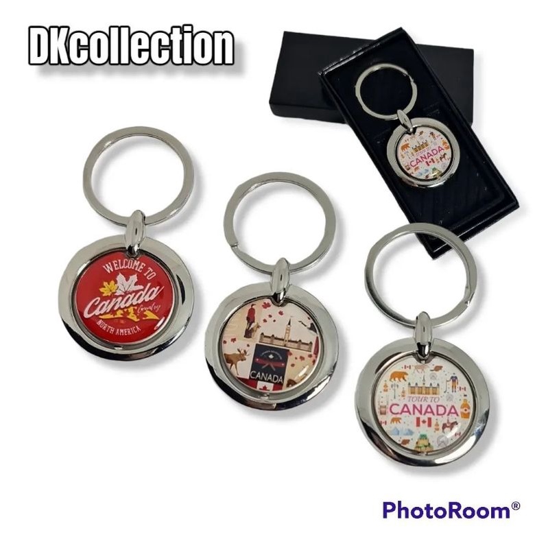 Gantungan kunci canada keychain Canada Souvenir Kanada