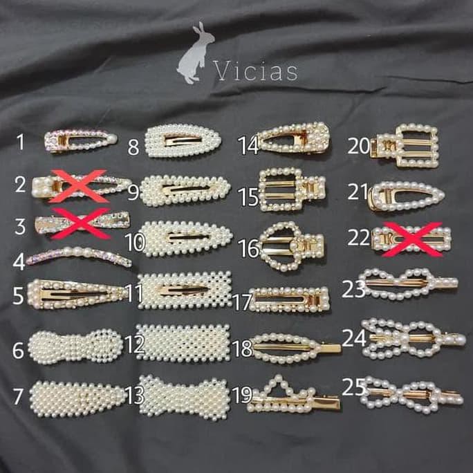 Hits Hot Sale Premium Jepit Pearl Hairclip Hairpin Hits Hot Sale Premium Jepit Pearl Hairclip Hairpin