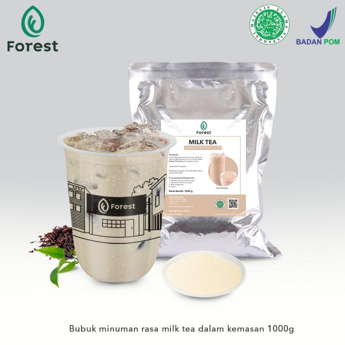 

Bubuk Minuman MILK TEA Powder - FOREST Bubble Drink