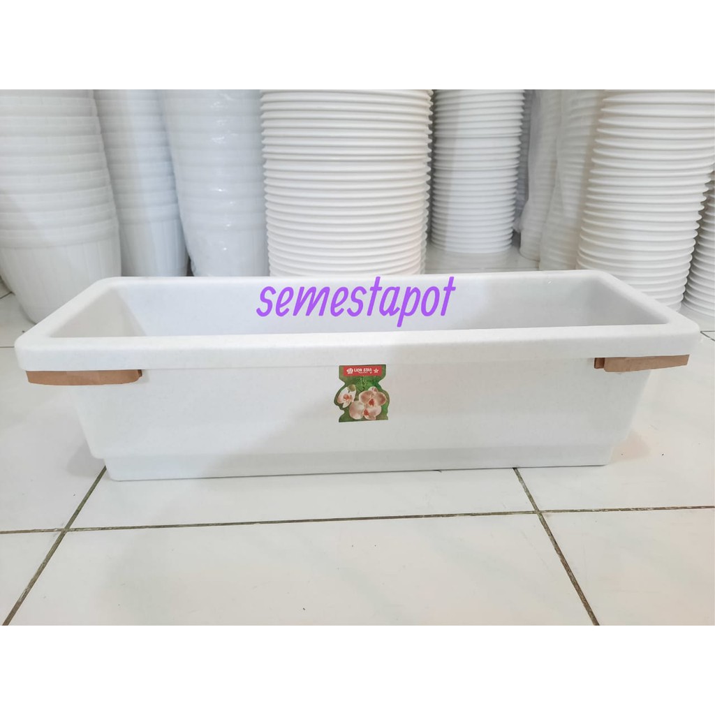Pot Bunga Rectangular Rectanguler L Persegi Panjang 70 cm Pot Bunga Rectangular Rectanguler L Persegi Panjang 70 cm