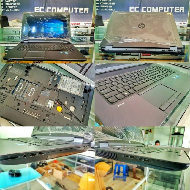 Workstation class HP ZBook 17 second murmer bergaransi