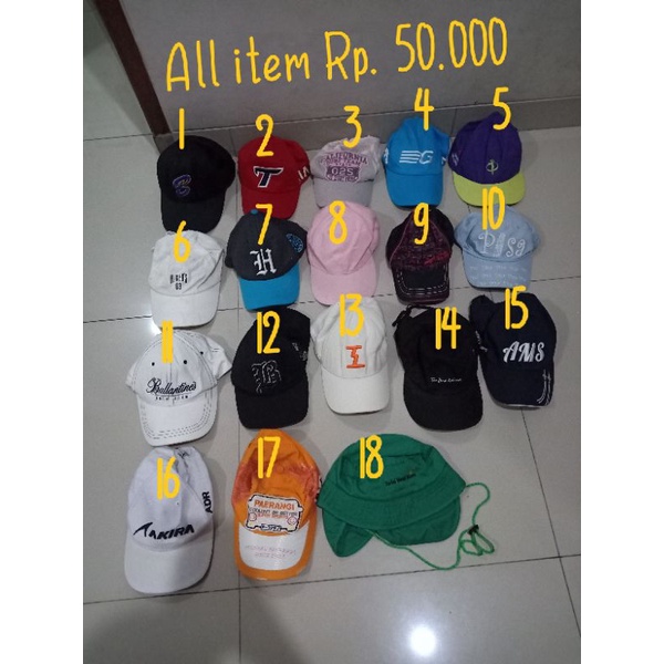 TOPI CAPS SNAPBACK TRUCKER BASEBALL SECOND BRANDED