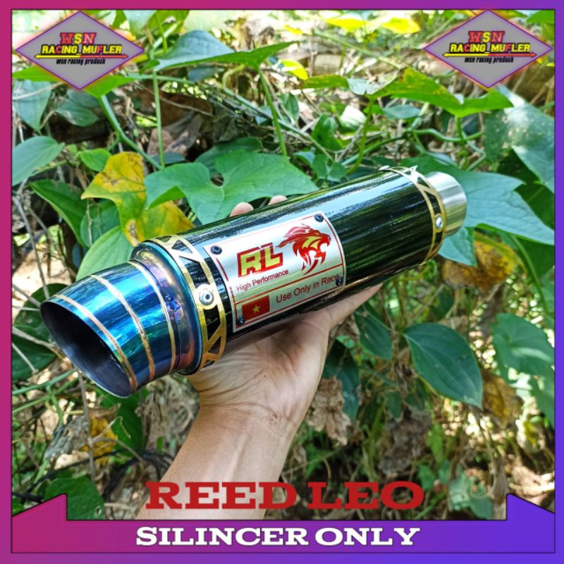 RL REED LEO KNALPOT RACING/TABUNG KNALPOT RED LEO INLET 50MM