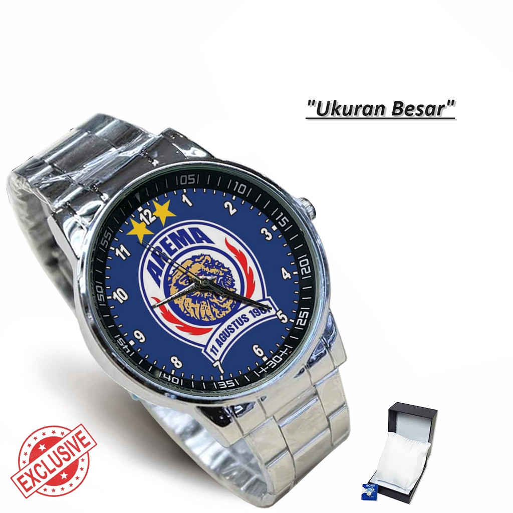 Jam Tangan Rantai Couple AREMA 11 AGUSTUS 1987 - 3 (Awesome)