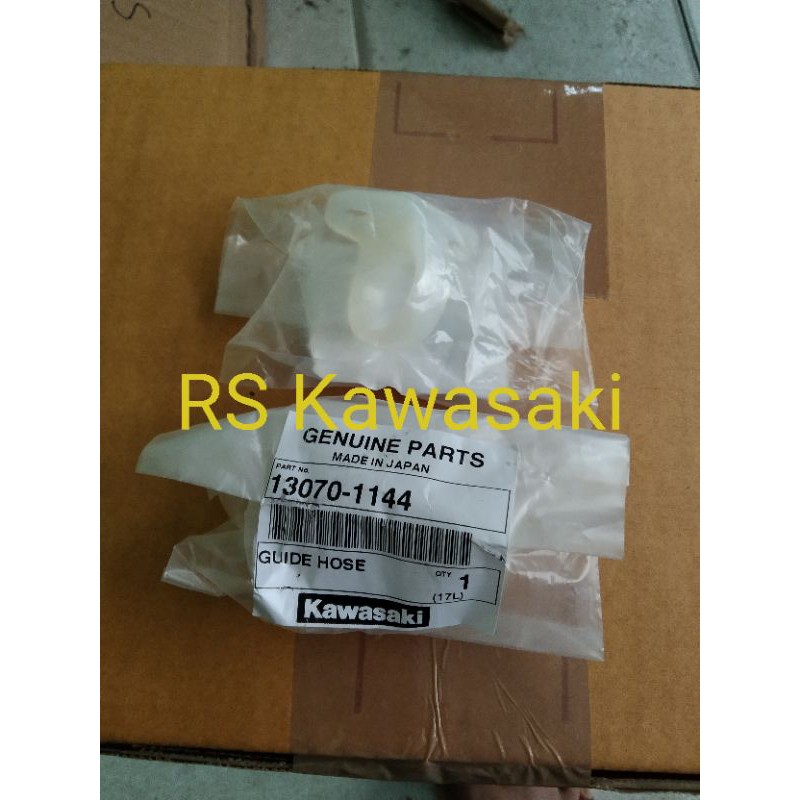 kleman selang rem belakang klx 140 original