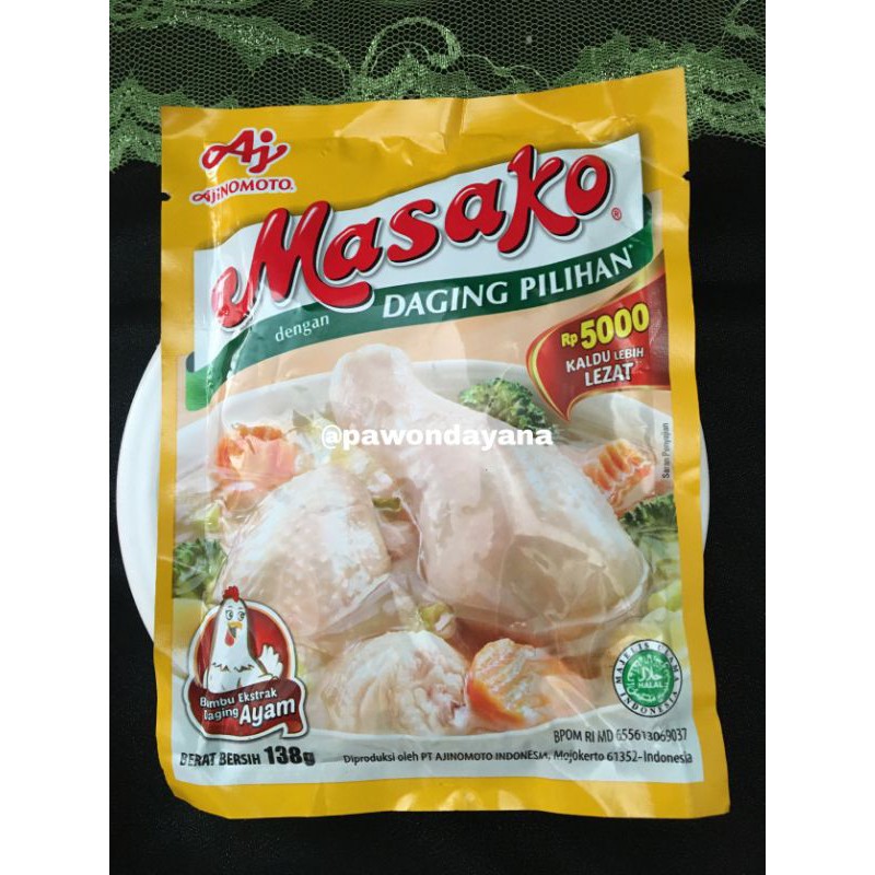 

Masako Ayam 138gram / Kaldu Ayam / Penyedap Rasa