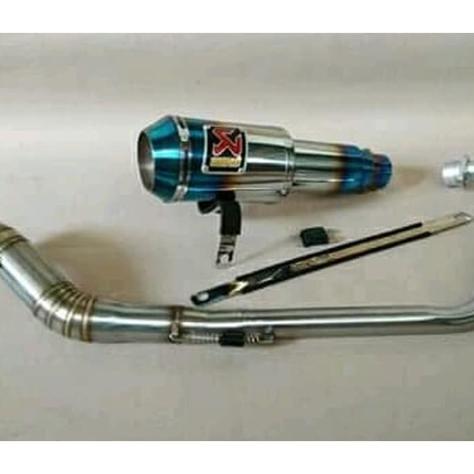 Knalpot Akrapovic Motor 150cc Vixion R15 CBR150 CB 150R Satria FU