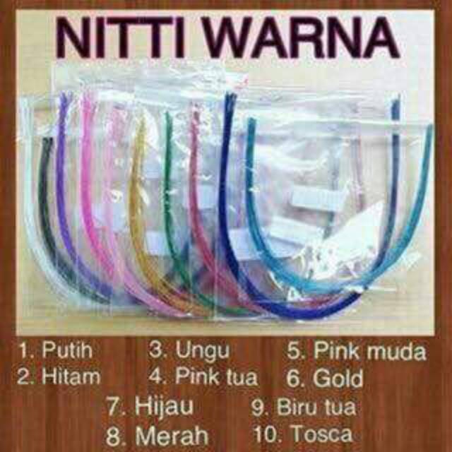 Kawat warna behel / Kawat Behel