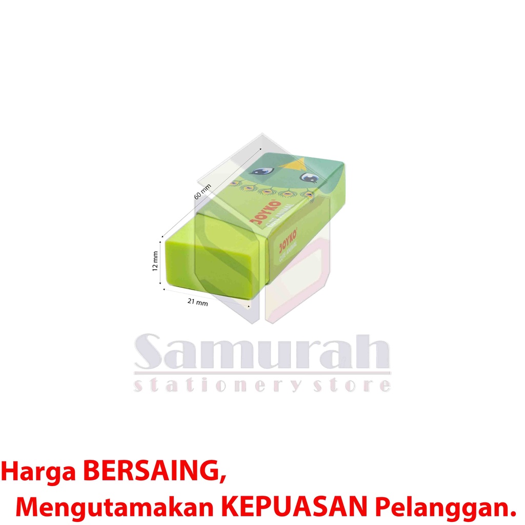 

RB Penghapus Pensil Joyko ER-116 Besar ( 20 Pcs ) / Eraser ER 116 Colours BIG / Hapusan Stip Fancy