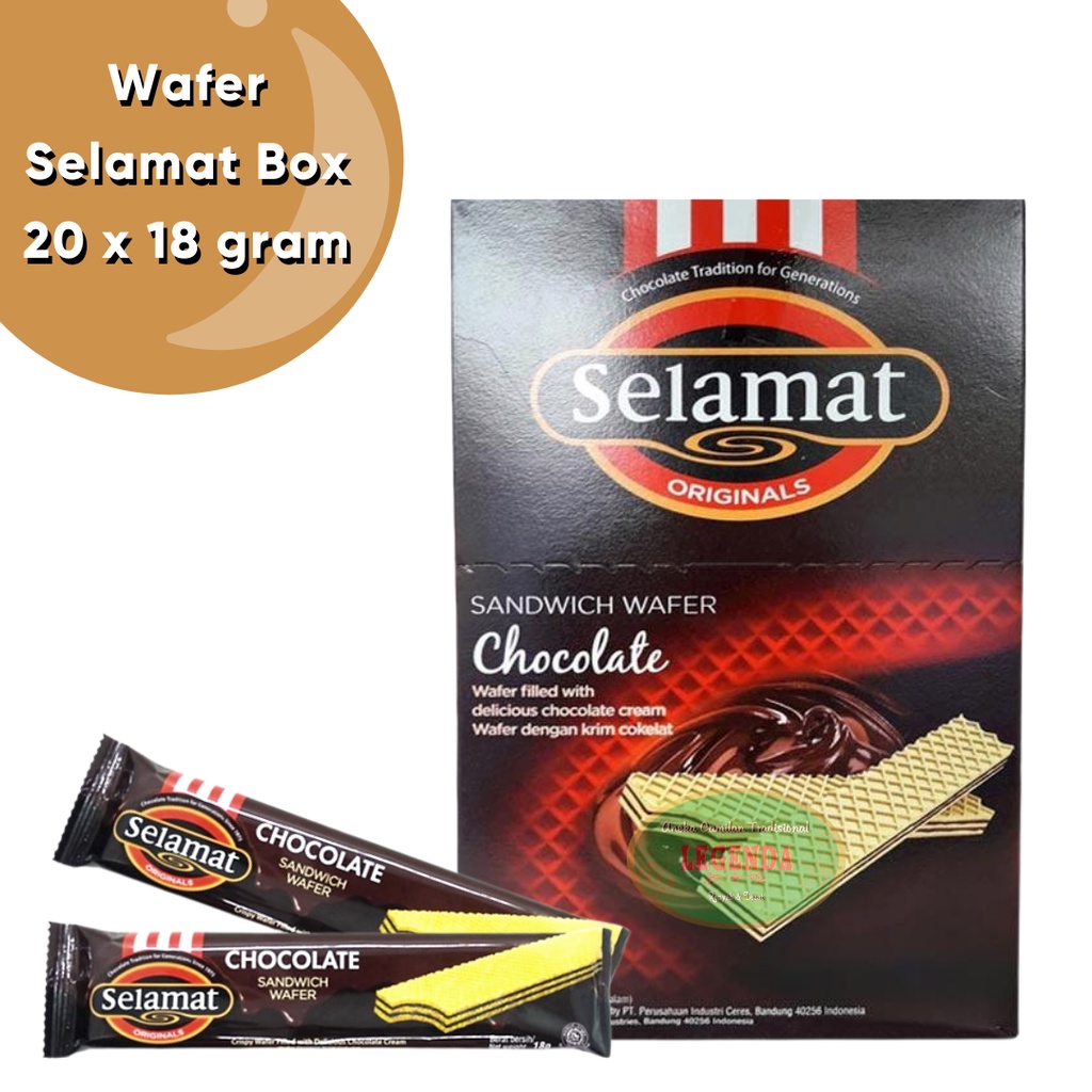 

Selamat Wafer isi 20 x 15gr box