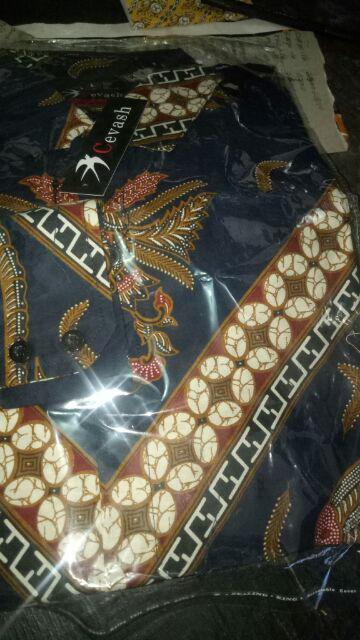 Cbl619 Kemeja Batik Pria Slim Fit Mewah Linabatikdistro Unik Baju Batik Pria Best Seller