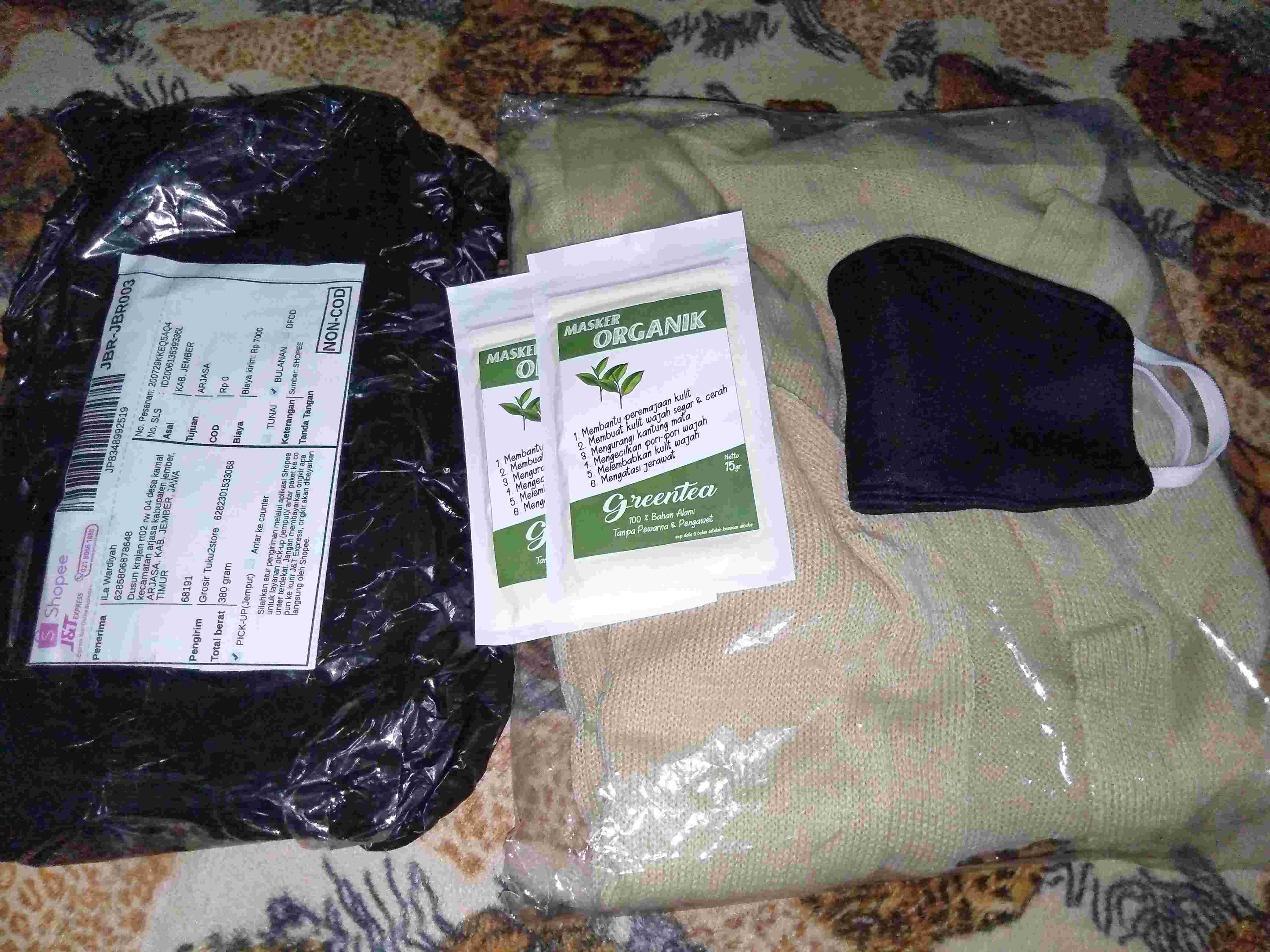 Masker Scuba Double Layer